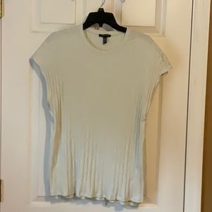Eileen Fisher Women’s Pull Over Pleated Light Sage Green Sleeveless Top Size XL